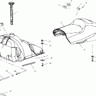 700 XC DELUXE - S00SD7AS Seat and gas tank