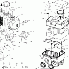 700 SKS - S00SS7AS Масляный бак и воздуховод