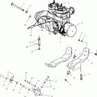 600 TOURING - S00ST6ES Крепление двигателя