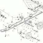 600 XC SP S00SP6ES Rail mounting (suspension)