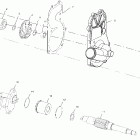 500 XC - S00SB5AS Водяной  и масляный насосы