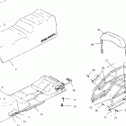 SPORT TOURING - S00SD5BS Seat and gas tank