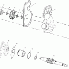 600 XC SP S00SP6ES Водяной  и масляный насосы