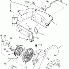 SPORT - 099SB4DS Корпус вентилятора и ручной стартер