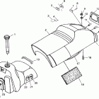 500 XC SP - 099SP5AS Seat and gas tank