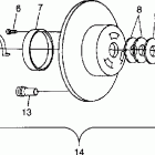 TRAIL TOURING - 099ET4ES Привод сцепления