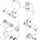 WIDETRAK LX - 099SU4BS Поршень и коленвал