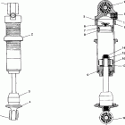 700 XCR - 099AB7BS Fox shock