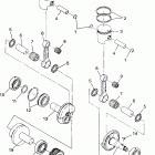 XCF - 099SP4AS Поршень и коленвал