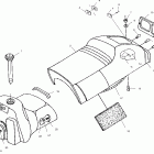440 XCR - 099SX4CS Seat and gas tank