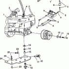INDY 340 - 099LB3AS Крепление двигателя