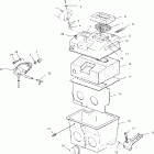 600 RMK - 099SR6DSA Воздушный фильтр