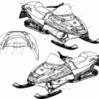 440 XCR SP - 099NX4CS Наклейки