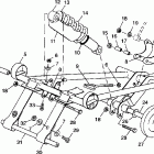 800 XCR - 099AB8AS Front torque arm