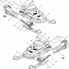 600 XC - 099SB6DS Наклейки