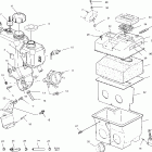700 SKS - 099SS7AS Масляный бак и воздуховод