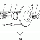 XCF - 099SP4AS Привод сцепления