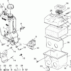 XCF - 099SP4AS Масляный бак и воздуховод