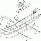 500 RMK - 099ER4BS Лыжа