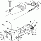 500 RMK - 099ER4BS Seat and gas tank