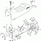 500 XC - 099SB5AS Seat and gas tank