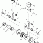 TRANSPORT - 099SU4DS Поршень и коленвал