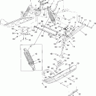 500 CLASSIC - 099ED4BS Front suspension and ski