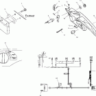 700 XC - 099SB7AS Панель передняя