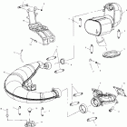 440 XCR SP - 099NX4CS Выхлопная система