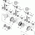 XLT SP - 099AB6AS Поршень и коленвал