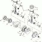 SUPER  - 099SB5BS Поршень и коленвал