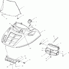 INDY 340 TOURING - 099LT3AS Капот