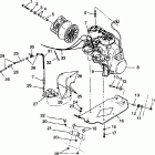 500 INDY - 099EB4BS Крепление двигателя