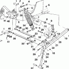 600 XC SP - 099SP6DS Передняя подвеска