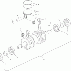 700 SKS - 099SS7AS Поршень и коленвал