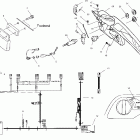 440 XCR - 099SX4CS Панель передняя
