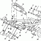 500 INDY - 099EB4BS Front torque arm
