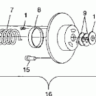 XLT TOURING - 099ET6AS Привод сцепления
