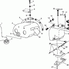 INDY 340 TOURING - 099LT3AS Oil tank  /  air box