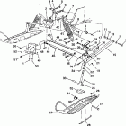 500 INDY - 099EB4BS Front suspension and ski