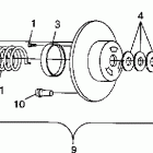 700 XC - 099SB7AS Привод сцепления