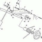 INDY 340 - 099LB3AS Rear torque arm
