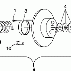 600 XC - 099SB6DS Привод сцепления