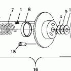 SUPER  - 099SB5BS Привод сцепления