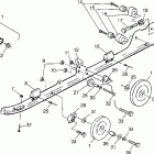 440 XCR - 0981660 Rail mounting (suspension)