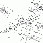 700 XC - 0981766 Rail mounting (suspension) 700 xc 0981766 and  european ...