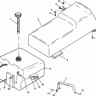 WIDETRAK LX - 0982065 Seat and gas tank widetrak lx 0982065 and european widet...