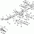 XCF - 0981643 Rail mounting (suspension) xcf 0981643