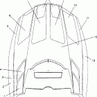 700 XCR - 0985678 Капот