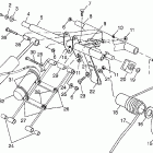 440 XCR - 0981660 Rear torque arm